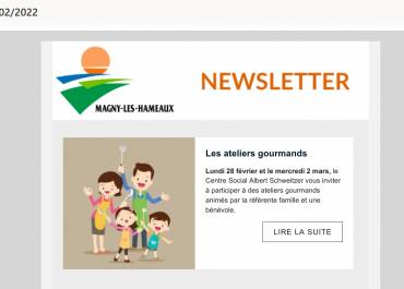 News letter de la Ville de Magny-les-Hameaux