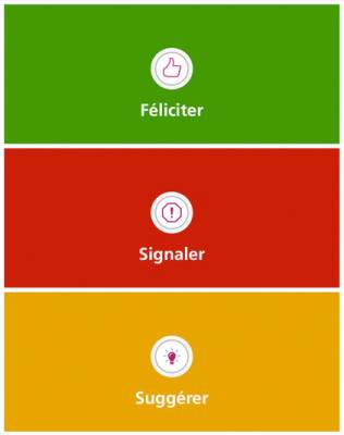 Signaler, suggérer, féliciter : plus proche de vous !