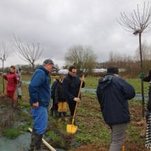 Plantation participative - Agroforesterie à Magny-les-Hameaux
