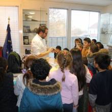Visite des élèves de la classe de CE1/CE2 de l'école Saint Exypéry
