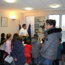 Visite des élèves de la classe de CE1/CE2 de l'école Saint Exypéry