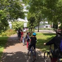 Action vélo dans les écoles par le Service des Sports