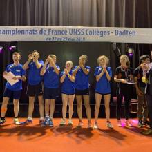 Championnats de France UNSS de Badten 2019 - Remise des prix
