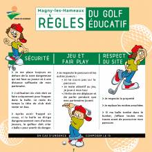 Règles du golf éducatif de Magny-les-Hameaux