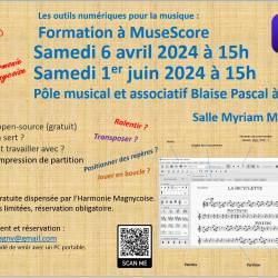 Affiche Formation MuseScore